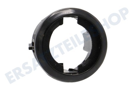Ikea Knopf Rand/Halter -schwarz-