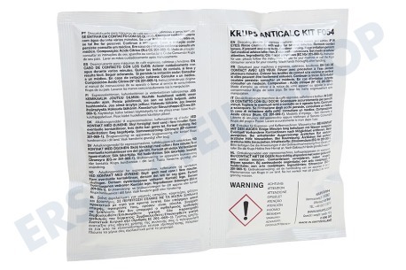 Krups Kaffeemaschine Entkalker Entkalkungspulver + PH Streifen