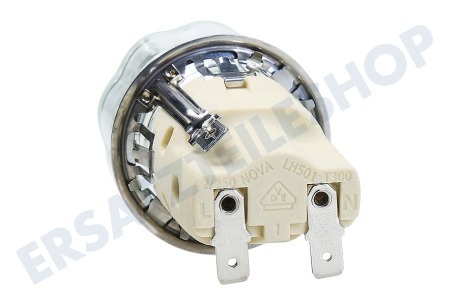 Smeg Herd Lampe Komplett mit Glas und Fassung