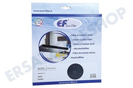 Firenzi Abzugshaube Filter Aktivkohlefilter um EFF54