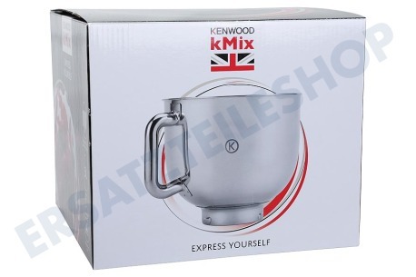 Kenwood Küchenmaschine AW20011056 Rührschüssel mit vier Nocken