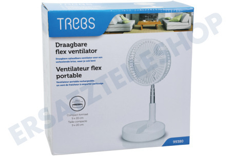Trebs 99380 Tragbarer Flex-Lüfter