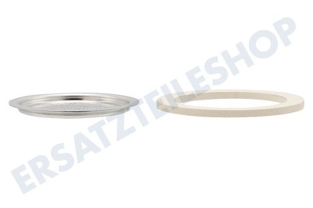 Bialetti 800033 Filter 3/4 Kopf, 3 Dichtungen