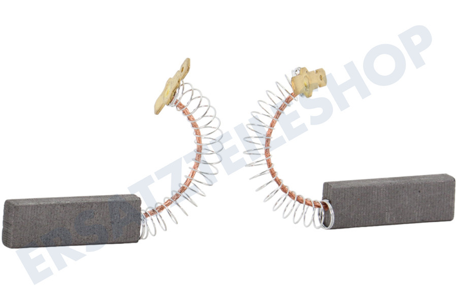 Neff Waschmaschine 154740, 00154740 Kohlebürsten Set, 12 x 5 mit Feder / Klammer