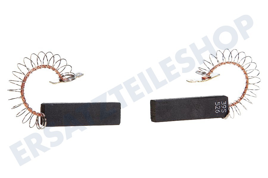 Neff Waschmaschine 605694, 00605694 Kohlebürsten Set, 12 x 5 mit Feder / Klammer