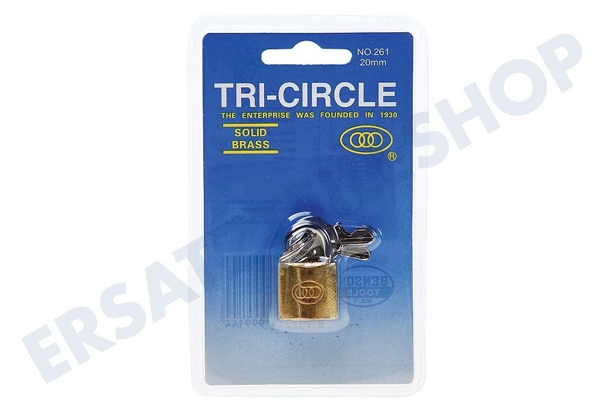 Tricircle Vorhängeschloss 20mm