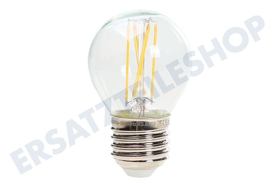Calex 474483 Calex LED Vollglas Filament Miniglobe Klar 3.5W 350lm