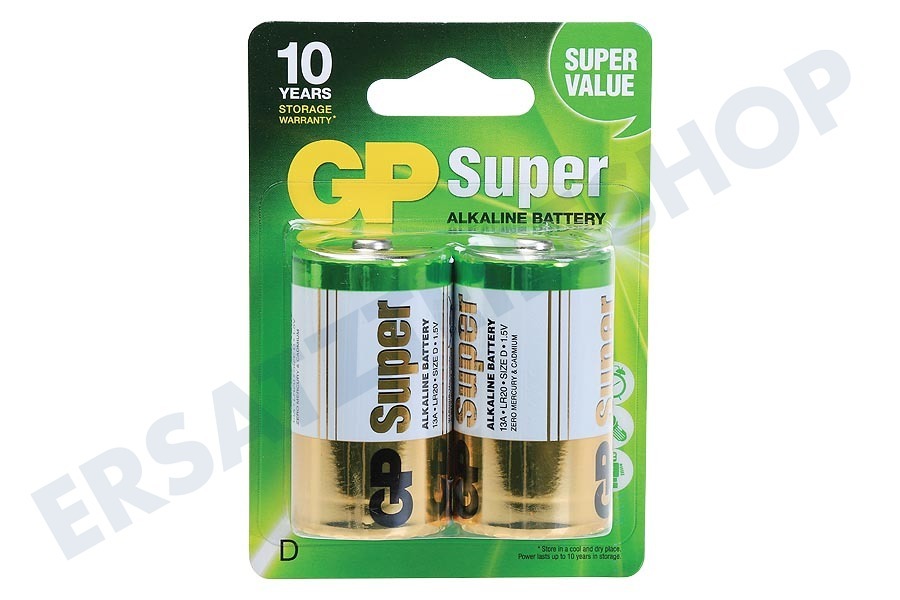 GP LR20 Super Alkaline D
