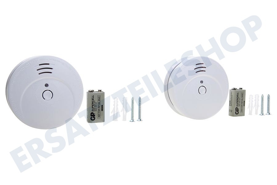 Smartwares RM149/2 Duopack Rauchmelder mit optischem Sensor