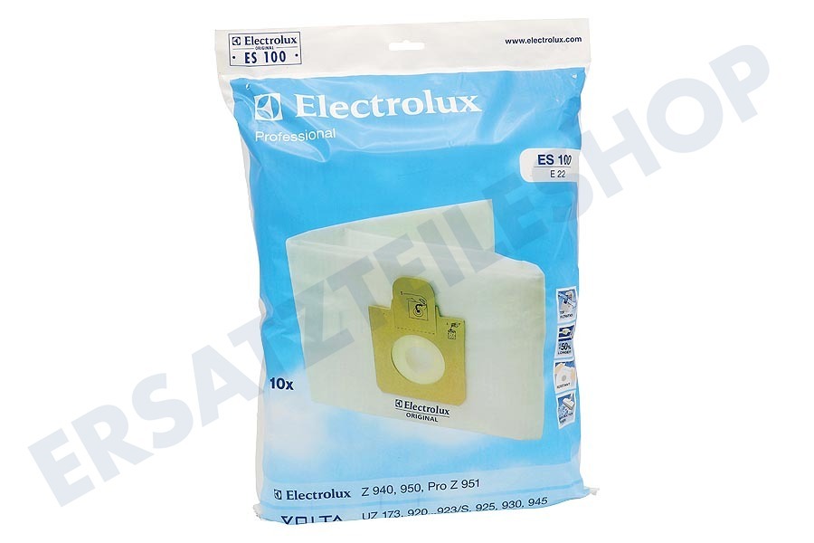 Electrolux Staubsauger Staubsaugerbeutel ES100 Nilfisk GD930S