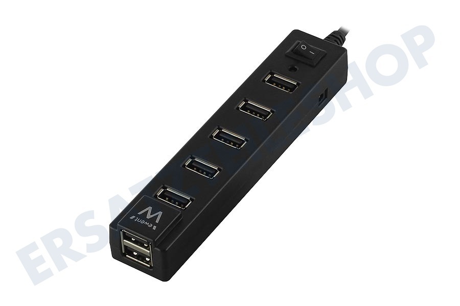 Ewent Hub 7 Port USB Hub mit Ein / Aus Schalter