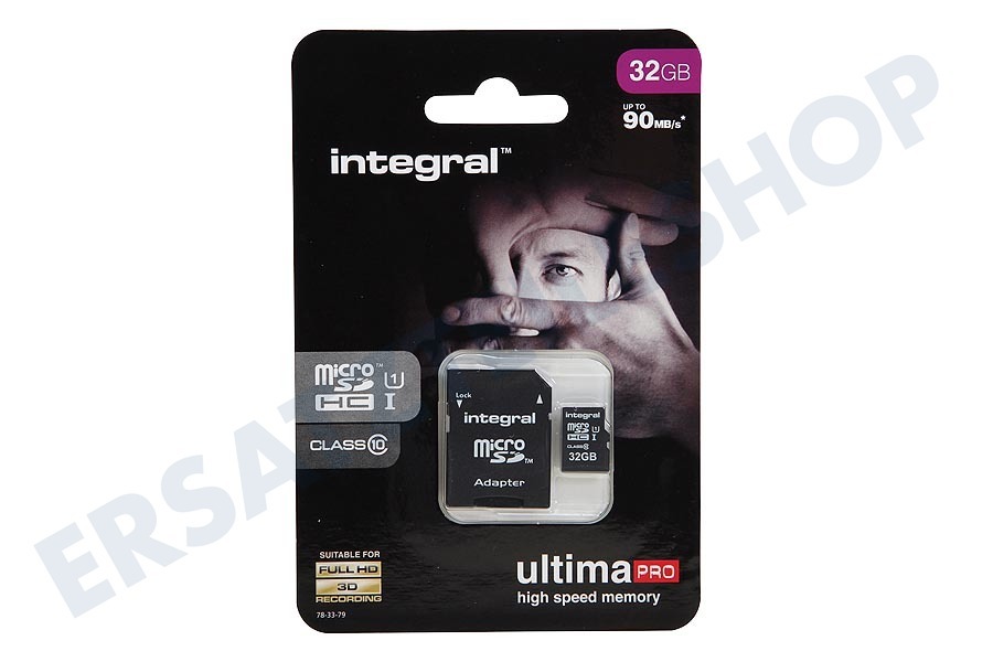 Integral Speicherkarte Class 10 (incl.SD Adapter)