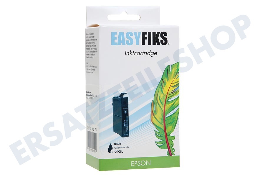 Easyfiks T2991 Druckerpatrone 29XL Schwarz