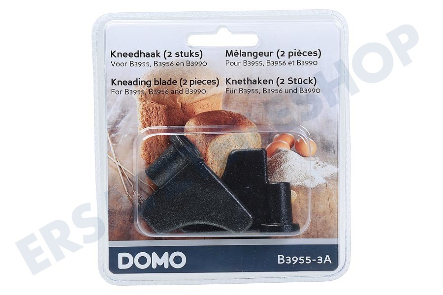 Domo B3955-3A Knethaken, 2 Stück