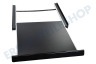 Universell Combiborder Aluminium mit Arbeitsplatte, Schwarz