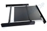 Universell Combiborder Aluminium mit Arbeitsplatte, Schwarz