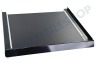 Universell Combiborder Aluminium mit Arbeitsplatte, Schwarz