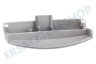 Alternative Waschmaschine Türgriff Breit, 10 cm, metallisch grauer Kunststoffgriff