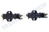 AEG Kohlebürste Set von 2 Stück, Schunk