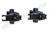 AEG Kohlebürste Set von 2 Stück, Schunk