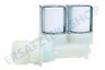 Indesit Waschmaschine 110333, C00110333 Einlassventil 2-fach, gerade, dick