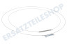 Alternative Waschmaschine Manschette mit Ausguss und zwei Spannringen