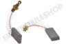 Gaggenau Waschmaschine 00154740 Kohlebürste Set, 12 x 5 mit Feder / Klammer