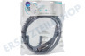 Bauknecht Waschmaschine TVS229 Ablaufschlauch Ablaufschlauch 2 Meter, 2x gerader Anschluss, 22mm