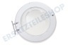 Samsung Waschmaschine DC97-17333A Fülltür Komplett, weiß / transparent, schräges Glas