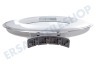 Samsung Waschmaschine DC97-17333A Fülltür Komplett, weiß / transparent, schräges Glas