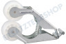 Whirlpool Trockner Spannrolle Set: 2x Spannrolle + Halter