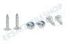 Constructa Trockner 646776, 00646776 Klappe Reparaturset Kondenserklappe
