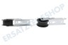 Hoover Trockner Spannrolle mit Halterung, 2 Stk