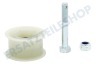 Bauknecht Trockner Spannrolle mit Befestigungsmaterial