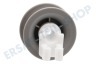 Bauknecht Spülmaschine 611666, 00611666 Rad Von Korb oben