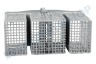 Whirlpool Spülmaschine Besteckkorb Komplett, Grau 45cm EOS