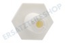 Bauknecht Kühlschrank 53419, C00053419 Gerätefuß Weiß 17.7x40