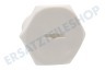 Bauknecht Kühlschrank 53419, C00053419 Gerätefuß Weiß 17.7x40