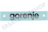 Gorenje Kühlschrank Gorenje-Logo-Aufkleber
