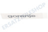 Gorenje Kühlschrank Gorenje-Logo-Aufkleber