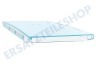 Liebherr Kühlschrank Blende der Schublade , transparent, 453x184mm