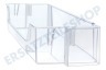 Whirlpool Kühlschrank Flaschenfach Transparent 440x115x65mm
