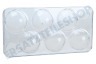 Whirlpool Kühlschrank Eierhalter Eierhalter für 6 Eier, transparent
