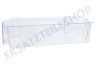 Bauknecht Kühlschrank Flaschenfach Transparent 383x180x93mm