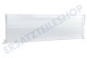 Bauknecht Kühlschrank Blende Schubladenabdeckung, transparent