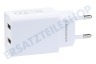 VDO Dayton USB Auflader 230 Volt, 2.1A/SV 2 Port Weiß