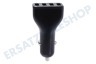 Spez USB Auflader 12 Volt, 4.8A/SV 4 Port Schwarz