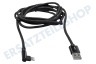 Easyfiks 8-pin USB Lade- und Datenkabel 200cm Grau / Schwarz