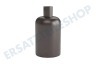 Calex 940402 Calex Aluminium Lampenfassung E27 40mm matt perlschwarz