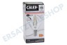 Calex 1101004200 LED Straight Filament Kugellampe Klar 4,5 Watt, E14